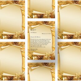 Motif Letter Paper! MERRY CHRISTMAS 50 sheets DIN A5