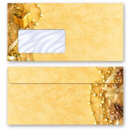 200-pc. Complete Motif Letter Paper-Set MERRY CHRISTMAS