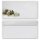 100-pc. Complete Motif Letter Paper-Set HAPPY HOLIDAYS - EN