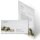 200-pc. Complete Motif Letter Paper-Set HAPPY HOLIDAYS - EN