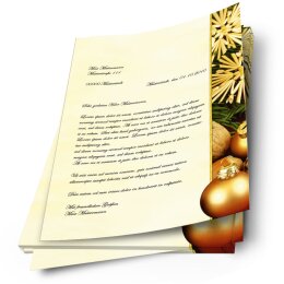 Carta da lettera decorati BUON NATALE - IT