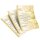 Motif Letter Paper! GOLDEN CHRISTMAS BALLS 20 sheets DIN A4