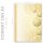 Motif Letter Paper! GOLDEN CHRISTMAS BALLS 100 sheets DIN A4