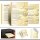 Motif Letter Paper! GOLDEN CHRISTMAS BALLS 250 sheets DIN A4