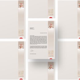 Motif Letter Paper! HAPPY HOLIDAYS - MOTIF 20 sheets DIN A4
