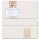 50 enveloppes à motifs au format DIN LONG - HAPPY HOLIDAYS (avec fenêtre)