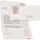 Briefpapier Set HAPPY HOLIDAYS - 40-tlg. DL (ohne Fenster)
