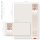 100-pc. Complete Motif Letter Paper-Set HAPPY HOLIDAYS - MOTIF