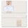 Briefpapier Set HAPPY HOLIDAYS - 100-tlg. DL (mit Fenster)