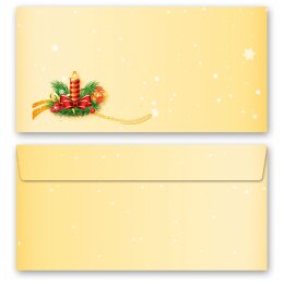 BABBO NATALE Briefpapier Sets Cancelleria di Natale, Ampia selezione ELEGANT , DIN A4 & DIN LANG Set., BSE-4024