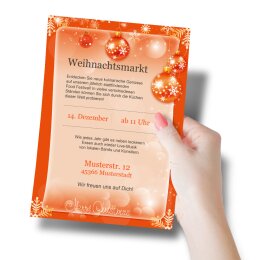 Briefpapier MERRY CHRISTMAS - DIN A5 Format 50 Blatt