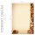 Motif Letter Paper! CHRISTMAS NUTS AND ORANGES 100 sheets DIN A4