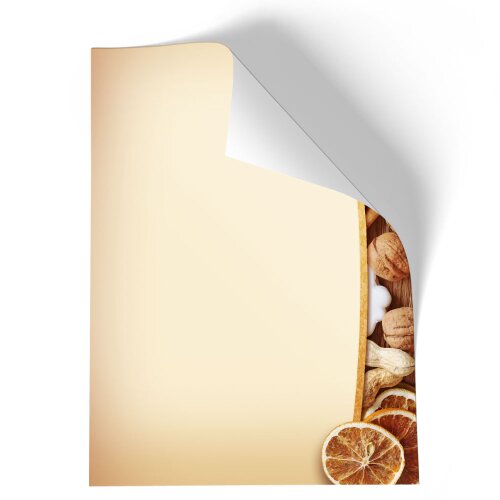 Briefpapier WEIHNACHTLICHES ALLERLEI - DIN A5 Format 50 Blatt