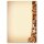 Motif Letter Paper! CHRISTMAS NUTS AND ORANGES 50 sheets DIN A5