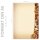 Motif Letter Paper! CHRISTMAS NUTS AND ORANGES 50 sheets DIN A5