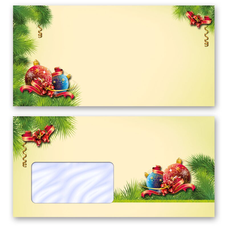Enveloppes de Noël, Enveloppes à motifs Noël Décoration De Noël Achet