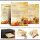 50 patterned envelopes CHRISTMAS GIFTS in standard DIN long format (with windows)