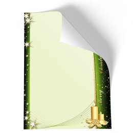 Motif Letter Paper! CHRISTMAS SYMBOLS 50 sheets DIN A4