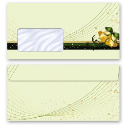 100-pc. Complete Motif Letter Paper-Set CHRISTMAS SYMBOLS