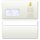 10 sobres estampados DESEOS NAVIDEÑOS - Formato: DIN LANG (110 x 220 mm) (con ventana)