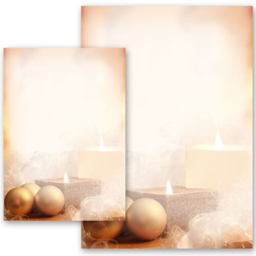 Carta da lettera decorati TEMPO DI NATALE