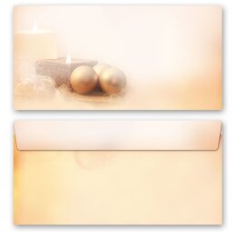 CHRISTMAS TIME Briefpapier Sets Christmas paper CLASSIC 40-pc. Complete set, DIN A4 & DIN LONG Set., SOC-8142-40
