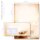 200-pc. Complete Motif Letter Paper-Set CHRISTMAS TIME