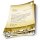Briefpapier WINTERDORF GOLD - DIN A4 Format 20 Blatt