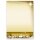 Motif Letter Paper! WINTER VILLAGE – GOLDEN 50 sheets DIN A5