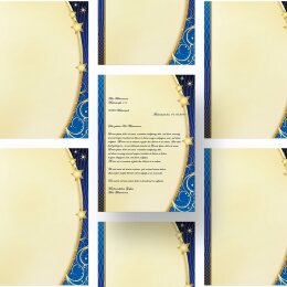Briefpapier X-MAS - DIN A4 Format 50 Blatt