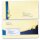 50 patterned envelopes X-MAS in standard DIN long format (with windows)