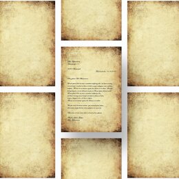 Briefpapier ALTES PAPIER - DIN A4 Format 250 Blatt