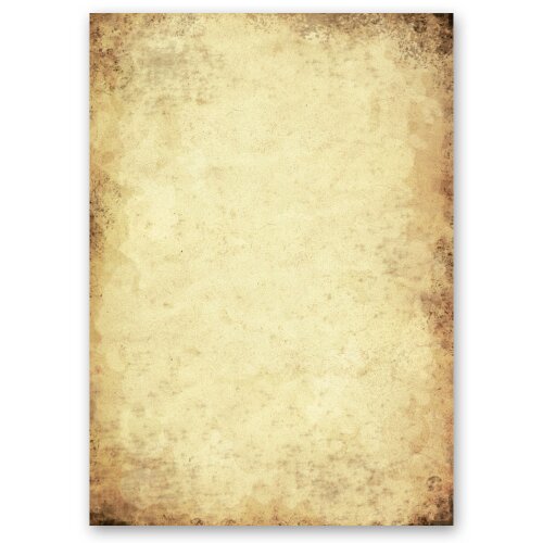 Papier à motif VIEUX PAPIER 100 feuilles DIN A6 Antique & Histoire, Vintage, Paper-Media