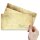 VIEUX PAPIER Briefumschläge Vintage CLASSIC 50 enveloppes (sans fenêtre), DIN LANG (220x110 mm), DLOF-8316-50