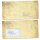 Sobres de adorno Antiguo & Historia, PAPEL VIEJO 50 sobres (sin ventana) - DIN LANG (220x110 mm) | Auto-adhesivo | Orden en línea! | Paper-Media