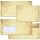 10 patterned envelopes OLD PAPER in standard DIN long format (with windows)