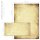 20-pc. Complete Motif Letter Paper-Set OLD PAPER