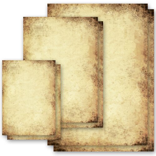 Papel de carta PAPEL VIEJO Antiguo & Historia, Certificado, Paper-Media