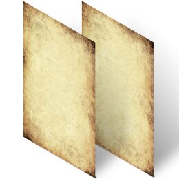 Stationery-Motif OLD PAPER | Antique & History | High quality Stationery DIN A4 - 20 Sheets | 90 g/m² | Printed on both sides | Order online! | Paper-Media
