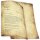 OLD PAPER Briefpapier Certificate ELEGANT 20 sheets, DIN A4 (210x297 mm), A4E-4025-20