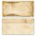 10 patterned envelopes OLD PAPER ROLL (Version B) in standard DIN long format (windowless)