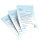 20 fogli di carta da lettera decorati Occasioni speciali BAMBINO CIUCCIO (BLU) DIN A4 - Paper-Media