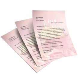 Briefpapier GEBURTSTAGSTORTE - DIN A4 Format 100 Blatt