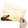 50 patterned envelopes RED WINE in standard DIN long format (windowless)