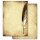 200-pc. Complete Motif Letter Paper-Set QUILL ON OLD PAPER
