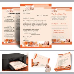 Motif Letter Paper! RELAXATION 20 sheets DIN A4