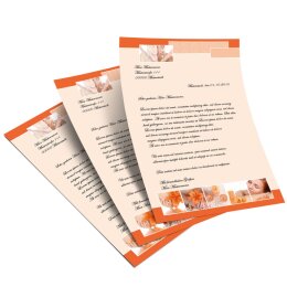 Motif Letter Paper! RELAXATION 100 sheets DIN A4
