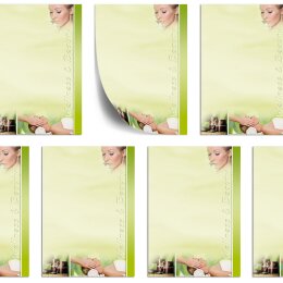Briefpapier WELLNESS & BEAUTY - DIN A5 Format 250 Blatt