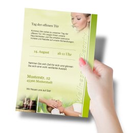 Motif Letter Paper! WELLNESS & BEAUTY 250 sheets DIN A5