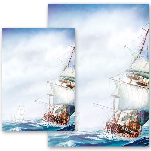 Travel motif | Stationery-Motif ON THE SEA | Travel & Vacation | High quality Stationery | Printed on one side | Order online! | Paper-Media